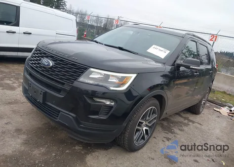 2018 Ford Explorer Sport from USA, damaged, VIN 1FM5K8GT3JGB80268